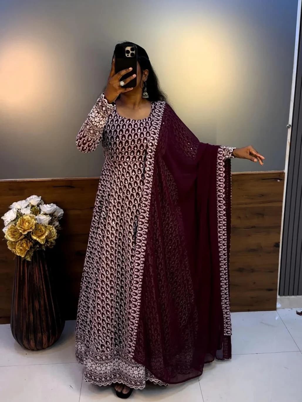 Block Print Kurti Set